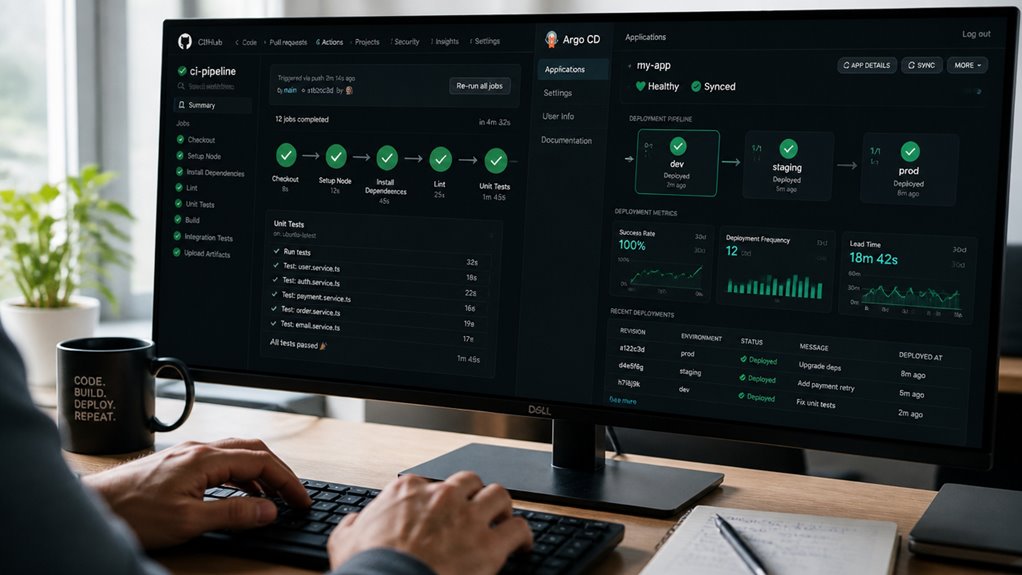 integration versus deployment automation